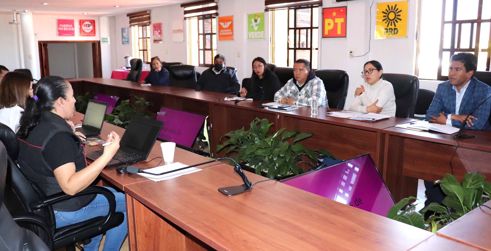 Afinan INE Tlaxcala e ITE actividades del proceso electoral concurrente 2023-2024
